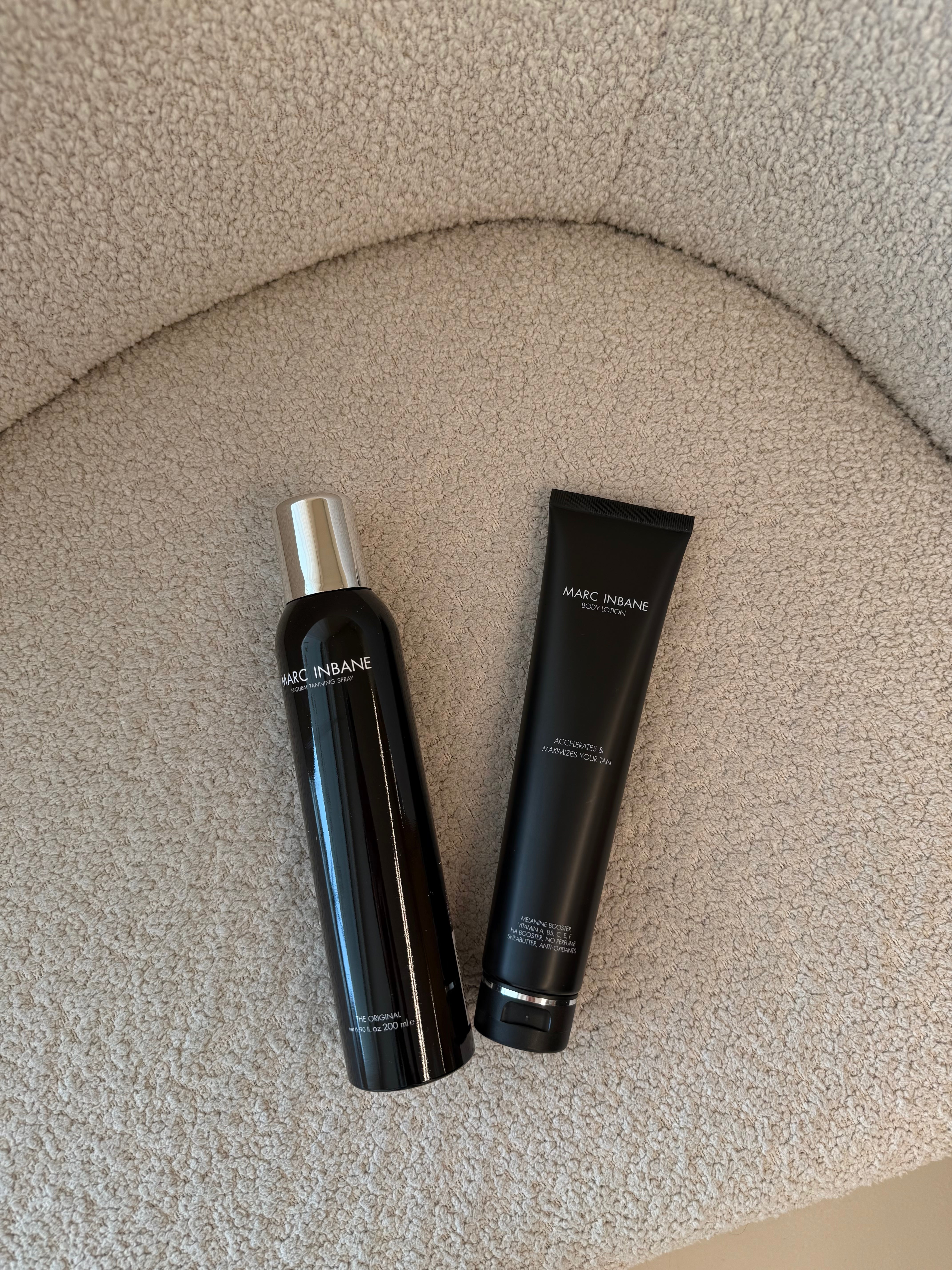 MARC INBANE Natural Tanning Spray + GRATIS bodylotion